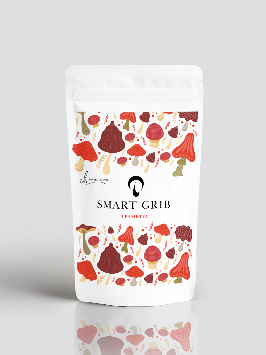 Траметес разноцветный