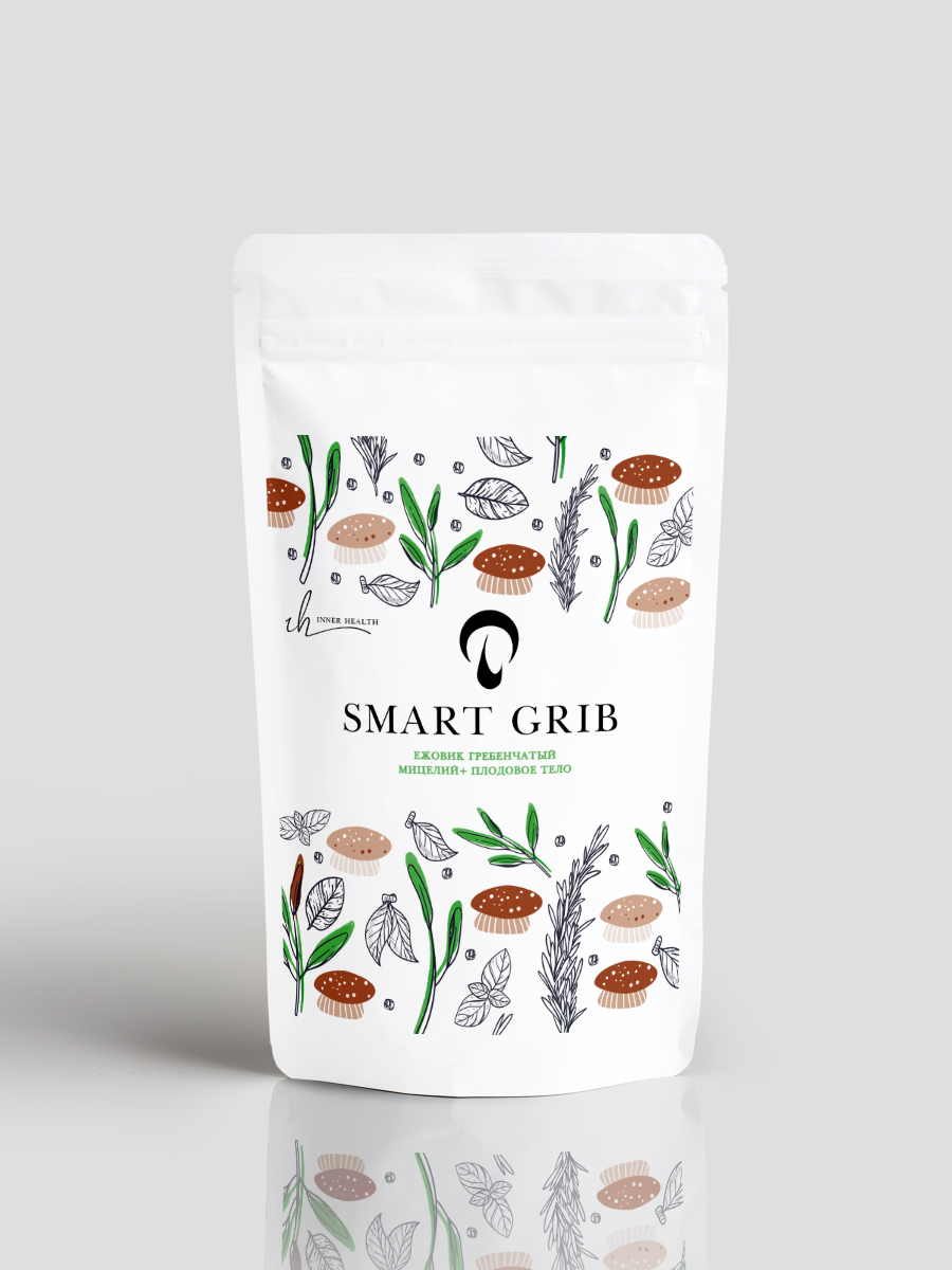 Ежовик гребенчатый мицелий + плодовое тело