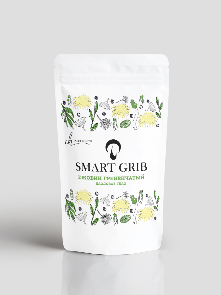 Ежовик гребенчатый плодовое тело